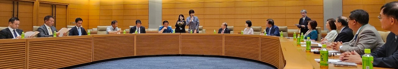 福和會訪日拜會經濟保障大臣高市早苗及參眾議員